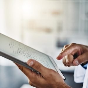 hands-tablet-scientist-person-laboratory-research-data-analysis-reading-experiment-test-results-researcher-digital-online-report-information-vaccine-innovation-health_590464-410955
